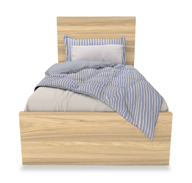 Riley 6-Piece Twin Bedroom Set - Natural