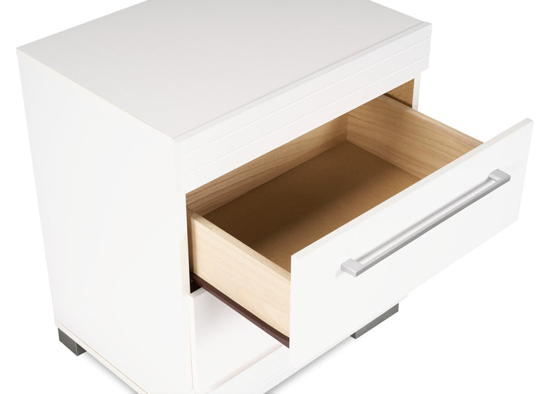 Riley Nightstand - White