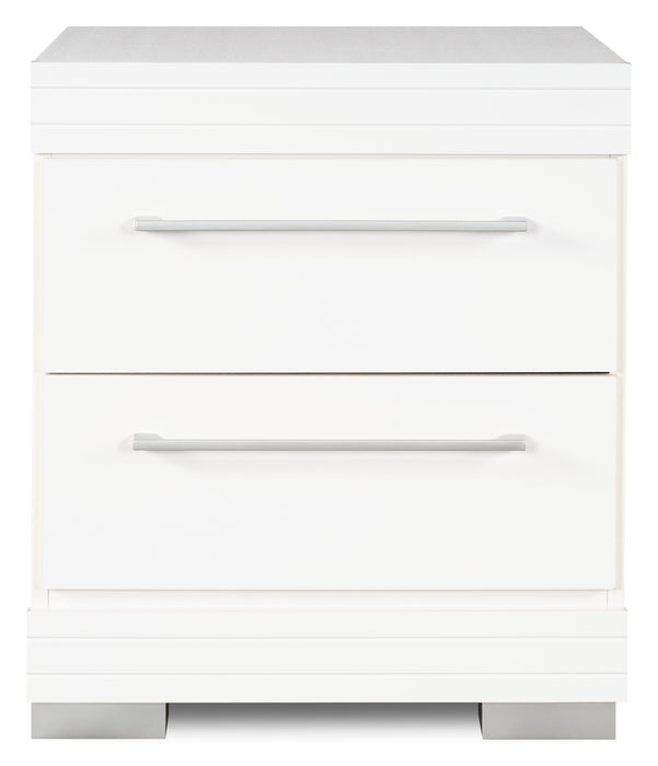Riley Nightstand - White