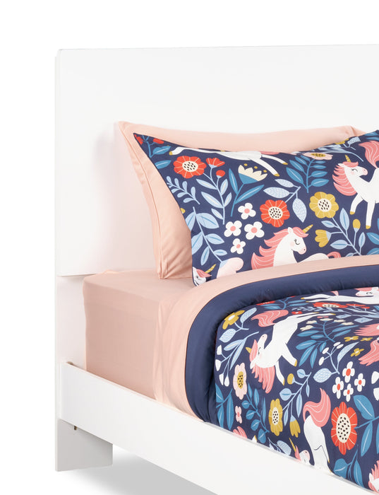 Riley Twin Bed - White