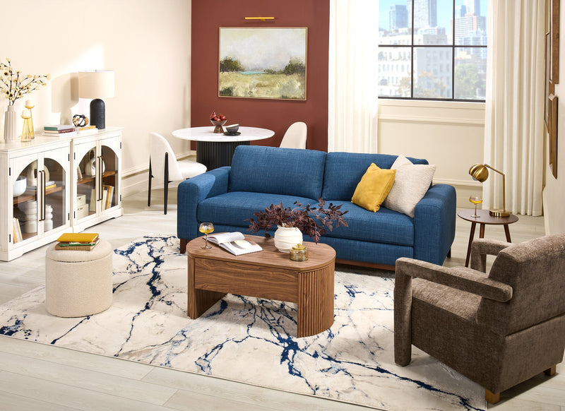 Rowann Blue Area Rug - 7'6\" x 10'6\" 