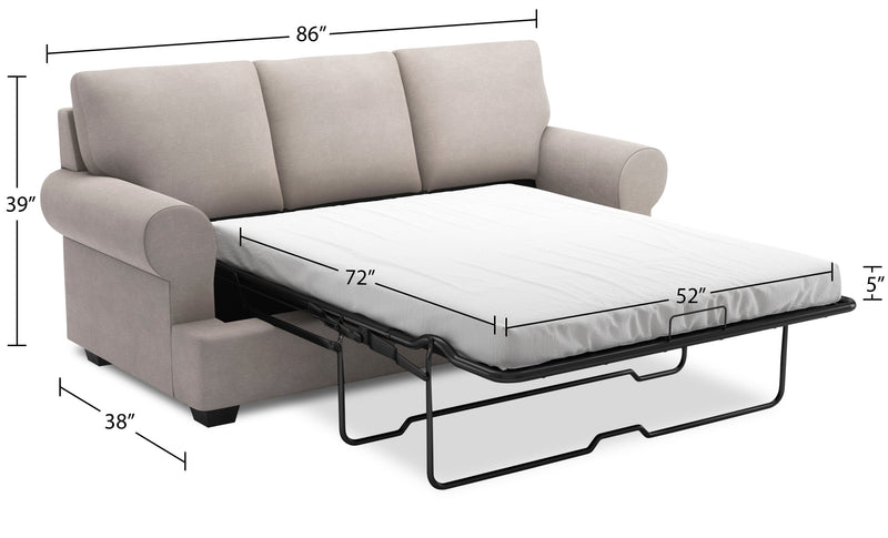 Sofa Lab Roll Sofa Bed - Pax Slate