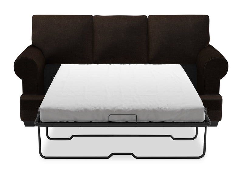 Sofa Lab Roll Sofa Bed - Luxury Chocolate