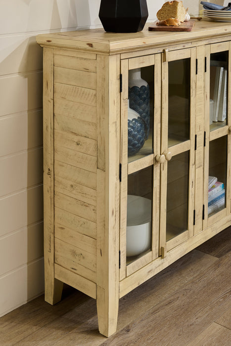 Rocco Large Accent Cabinet - Cream