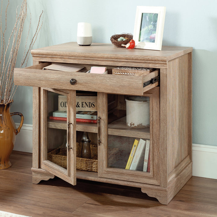 Rollingwood 31.5\" Commercial Grade Storage Cabinet with Drawer - Brushed Oak