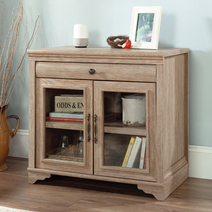 Rollingwood 31.5\" Commercial Grade Storage Cabinet with Drawer - Brushed Oak