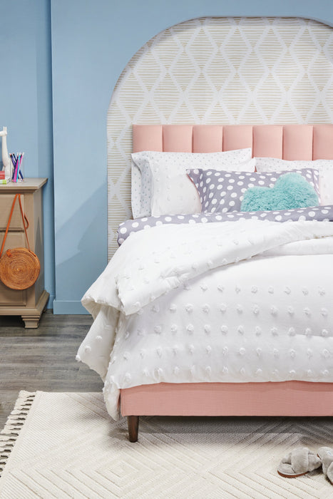 Rowan 3-Piece Queen Comforter Set - White