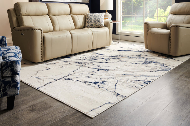 Rowann Blue Area Rug - 7'6\" x 10'6\" 