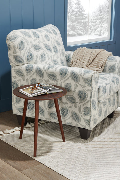 Scarlett Chenille Accent Chair - Brockley Willow