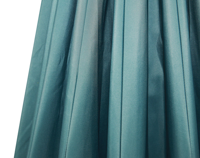 Shanghai Patio Umbrella with 4-Piece Base - Aqua