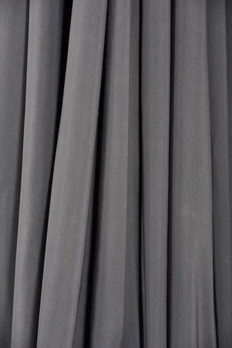 Shanghai Patio Umbrella with 4-Piece Base - Charcoal
