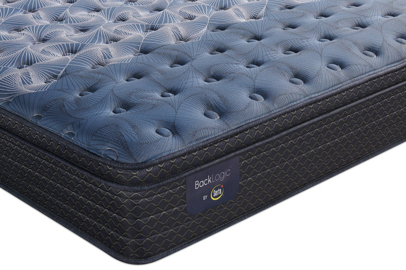 Serta Back Logic 1.0 Eurotop Luxury Firm Twin Mattress