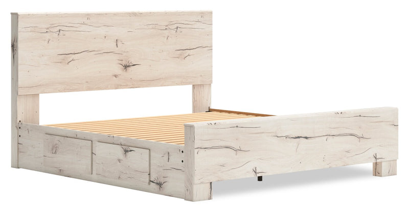 Derekson King Underbed Storage Bed - White