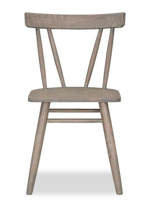Remi Slatback Dining Chair - Brown