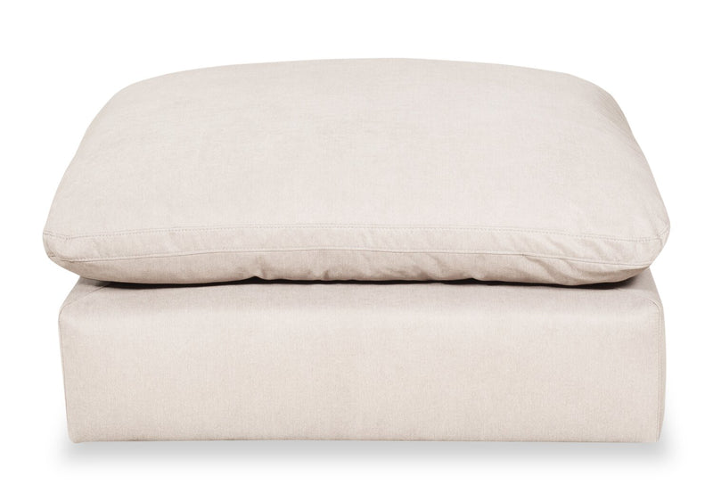 Eclipse 8-Piece Linen-Look Fabric Modular Sectional - Linen