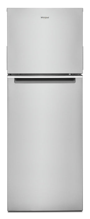 Whirlpool 24\" 12.9 Cu. Ft. Top-Mount Refrigerator - Fingerprint-Resistant Stainless Finish - WRT313C… 