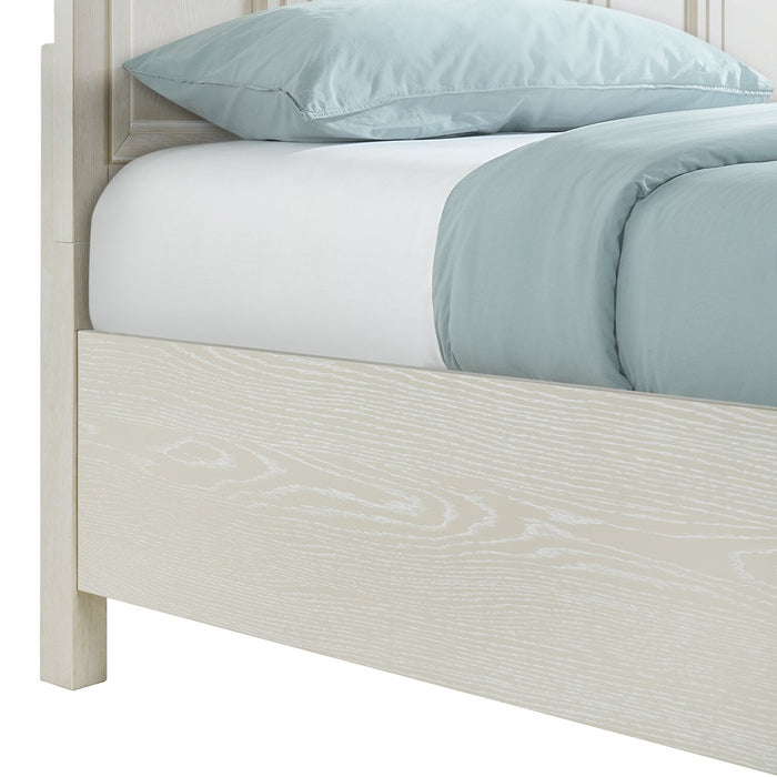 Casa Queen Storage Panel Bed - White