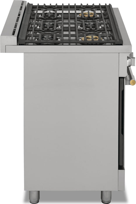 Frigidaire Professional 4.4 Cu. Ft. Gas Range With True Convection and Six Burner Cooktop - Smudge-P… 