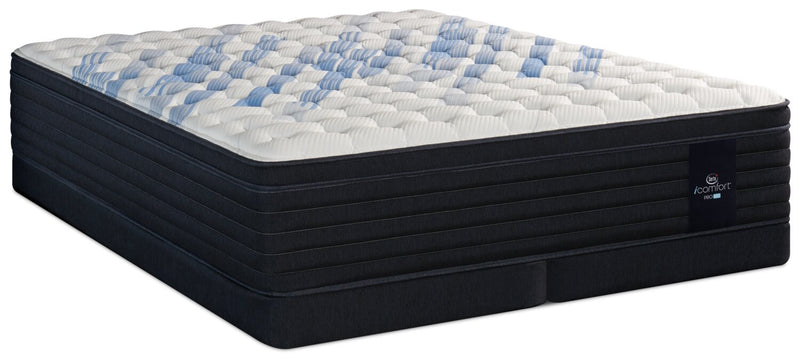 Serta iComfort Hybrid ProHD Vanguard 3.0 Eurotop Low-Profile Split Queen Mattress Set 