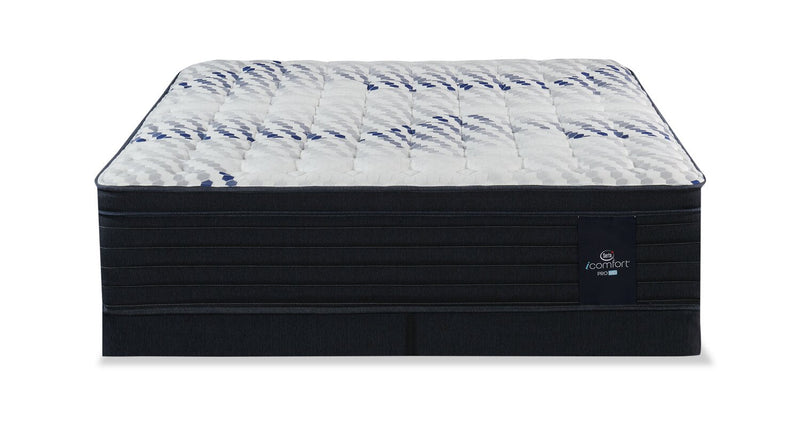 Serta iComfort Hybrid ProHD Vanguard 2.0 Low-Profile Eurotop King Mattress Set 