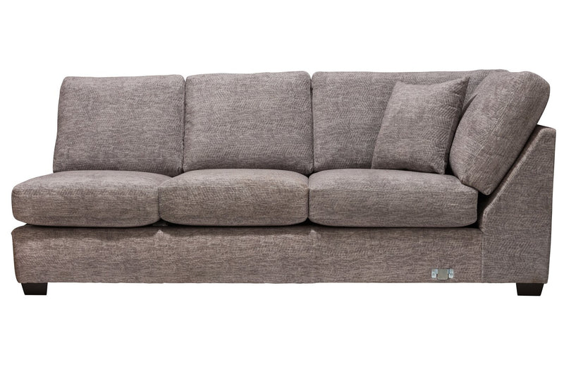 Luxe 3-Piece Left-Facing Sectional - Zaftig Dove