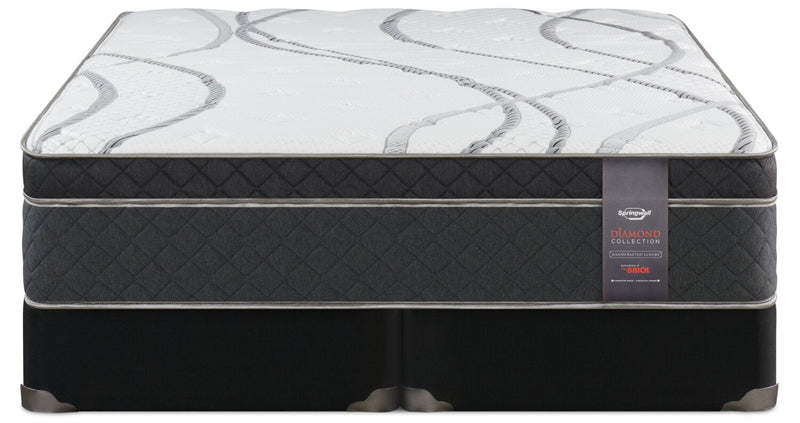 Springwall Radiant Eurotop King Mattress Set 
