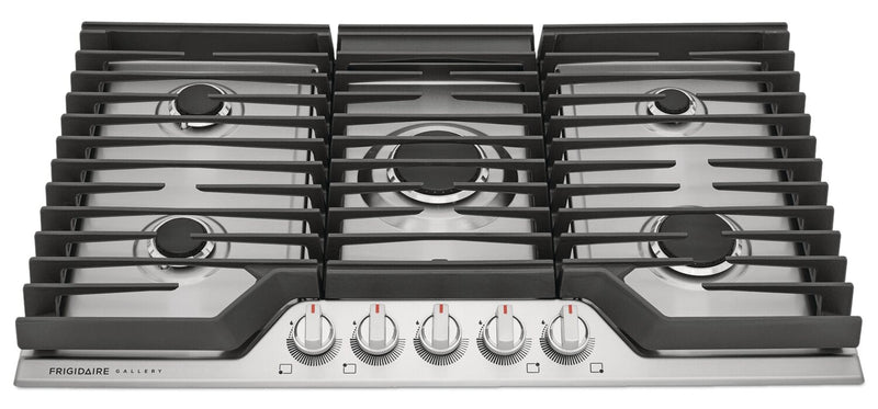 Frigidaire Gallery 36\" 5-Element Gas Cooktop - Stainless Steel - GCCG3648AS 