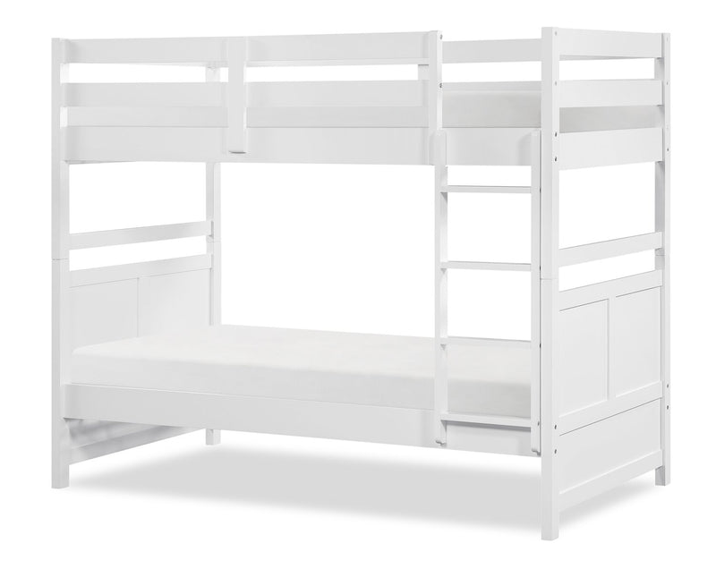 Quinn Twin/Twin Bunk Bed – White