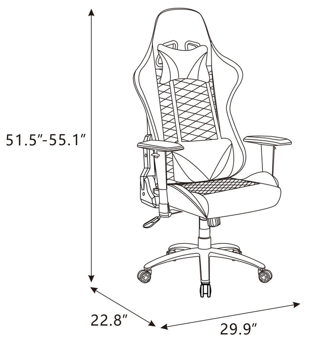 Falcon 30” Ergonomic Gaming Chair - Black