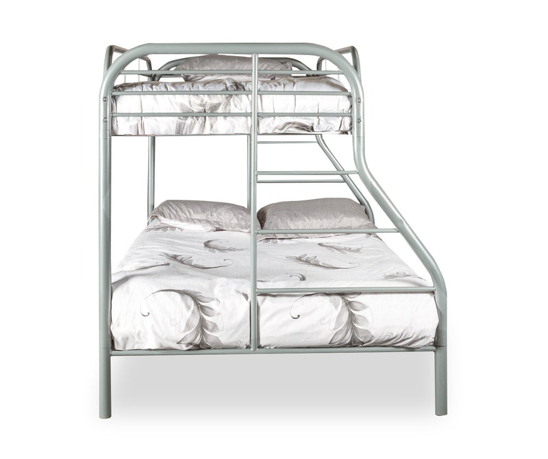 Logan Twin/Full Bunk Bed - Grey