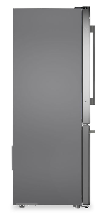 Bosch 100 Series 33\" 17.2 Cu. Ft. Counter-Depth 2-Door Refrigerator - Stainless Steel - B36FD52SNS