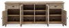 Wesley 80\" Traditional TV Stand with Storage and Cable Management for TVs up to 85\" - Dovetail Grey
