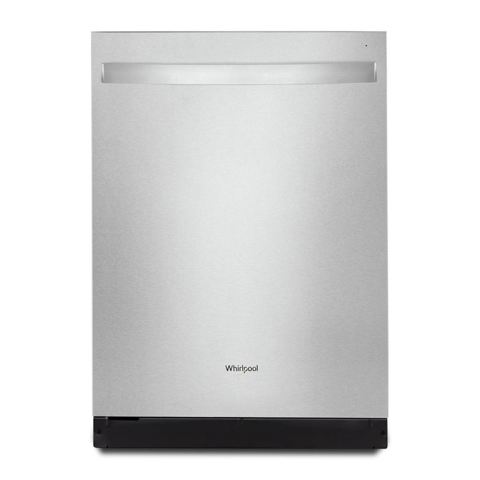 Whirlpool 24\" 51 dBA Built-In Top-Control Dishwasher with Third Rack - Fingerprint Resistant Stainle… 