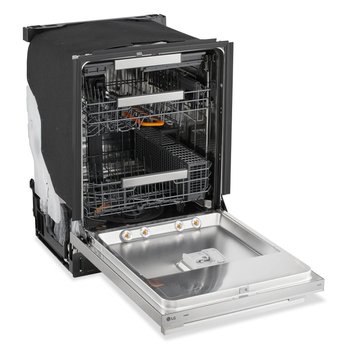 LG 24\" 39 dBA Built-In Top-Control Dishwasher with QuadWash® Pro - Stainless Steel - LDNTH862S