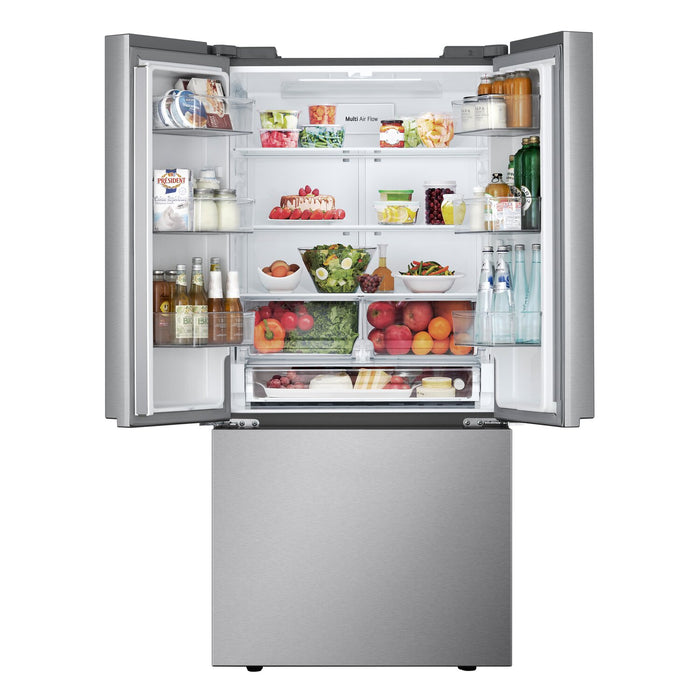 LG 33\" 25 Cu. ft. Smart French-Door Refrigerator - Stainless Steel - LF25S6000S 