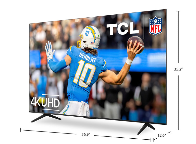 TCL 65\" S Class 4K UHD LED Smart TV with Google TV