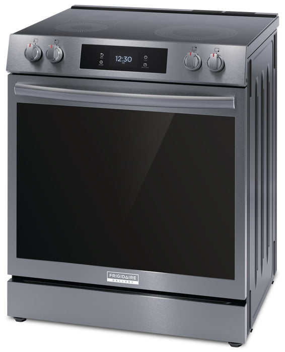 Frigidaire Gallery 6.2 Cu. Ft. Electric Range With Total Convection and Air Fry - Smudge-Proof® Blac… 