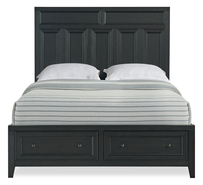 Casa 6-Piece Queen Bedroom Set - Black
