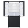 Samsung 33\" 17.5 Cu. Ft. Counter-Depth French-Door Refrigerator - Black Caviar Matt - RF18A5101MT/AA