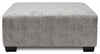 Koda Chenille Ottoman - Plush Paloma