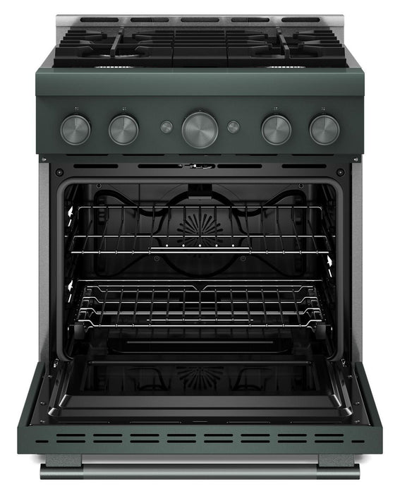 KitchenAid 4.1 Cu. Ft. Gas Range with No Preheat Air Fry Mode – Juniper - KFGS930SJP