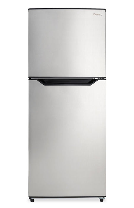 Danby 23.44” 11 Cu. Ft. Apartment Size Top Mount Refrigerator – Stainless Steel - DFF116B2SSDBL
