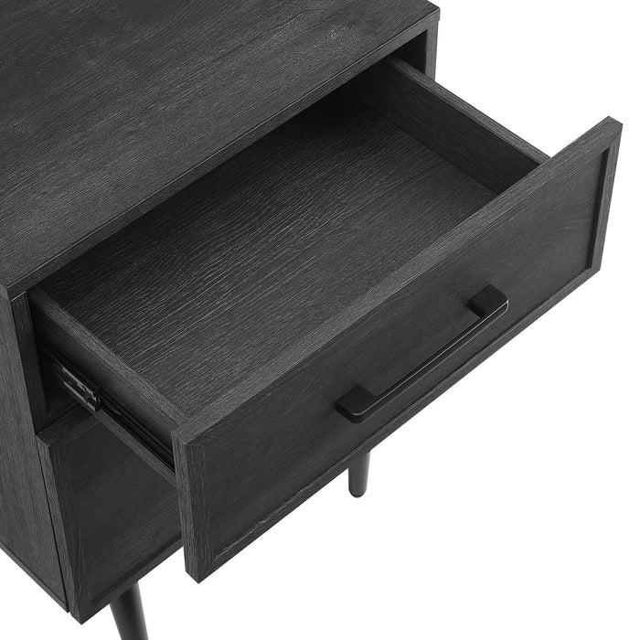 Brax Nightstand - Black Oak