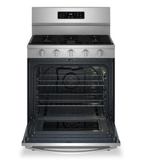 Whirlpool 5 Cu. Ft. Gas Range with Air Fry and Self-Clean - Stainless Steel - WFGS5030RZ 