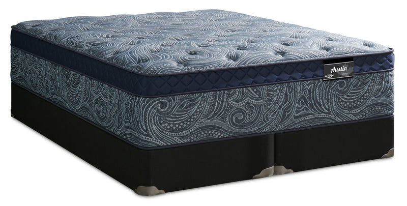 Springwall Austin Eurotop Luxury Firm King Mattress Set