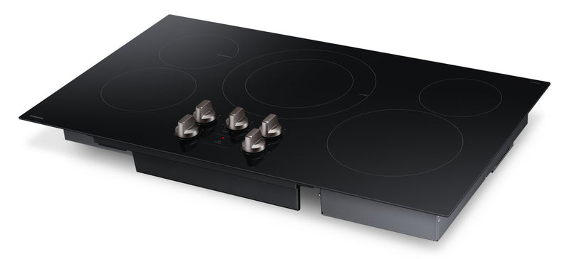 Samsung 30\" 4-Element Electric Cooktop with Knob Controls - Black - NZ30FG5332RKAA