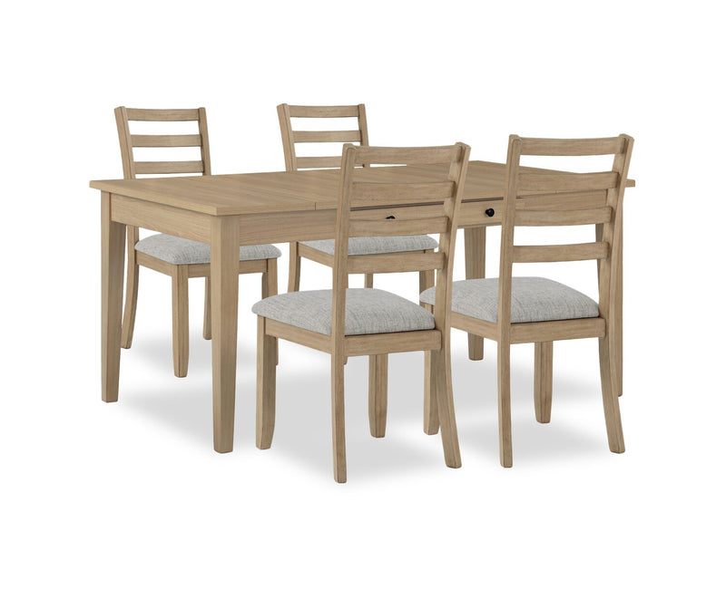 Cove 5-Piece Dining Set - Natural