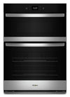Whirlpool 30\" 6.4 Cu. Ft. Electric Combination Wall Oven with Air Fry - Fingerprint Resistant Stainl… 