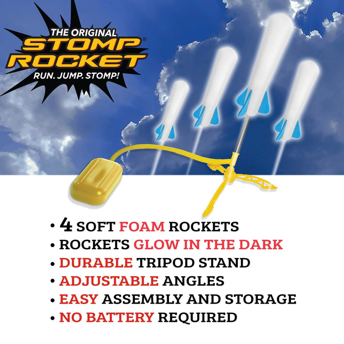 Original Stomp Rocket® Jr. Glow™ Rockets 