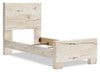 Derekson Twin Panel Headboard - White